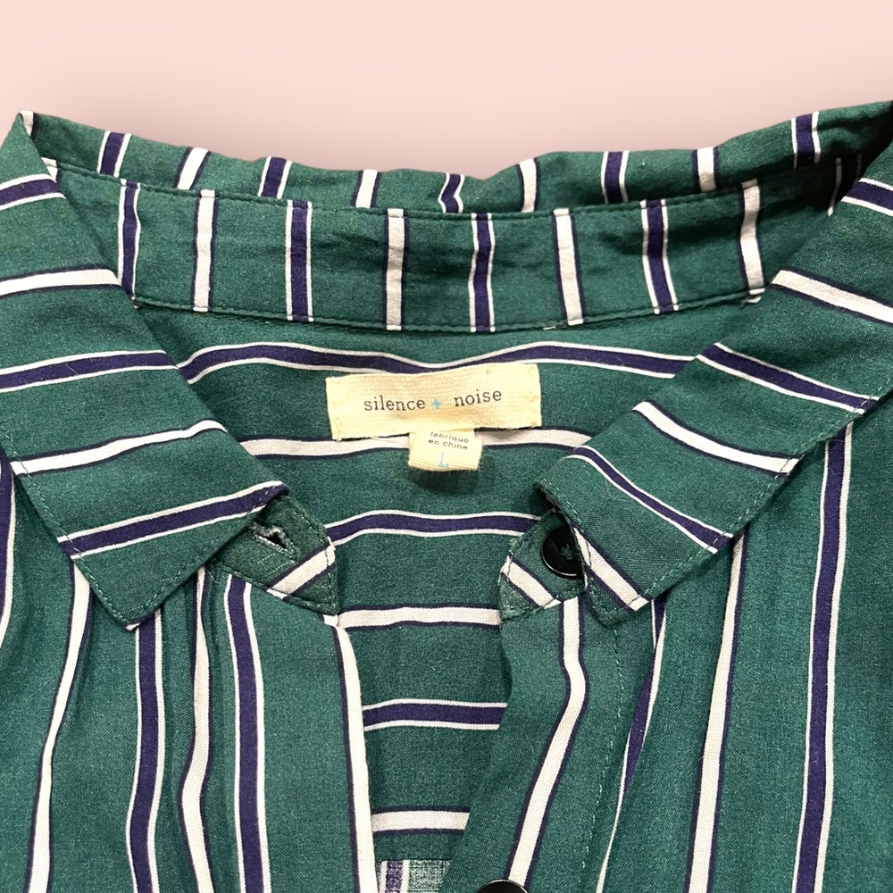 Silence + Noise Button Down Romper - image 8